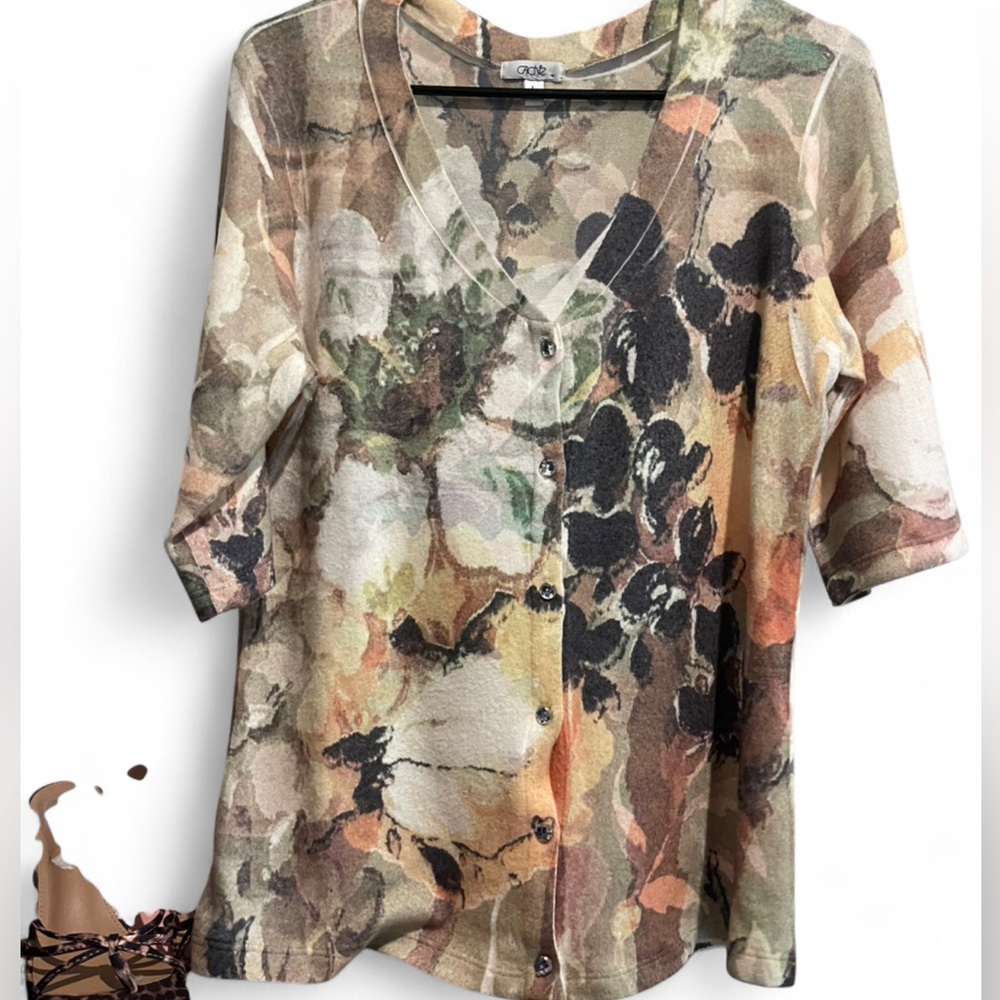 Cache button up top